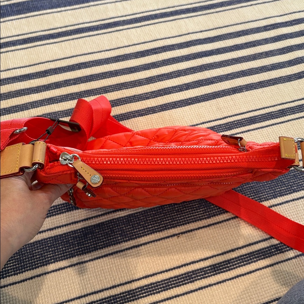 NWT MZ Wallace Metro Scout Deluxe Crossbody Bag in Poppy - Picture 14 of 14